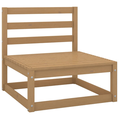 Set Divani da Giardino 4 pz con Cuscini Legno Massello Pino - homemem39