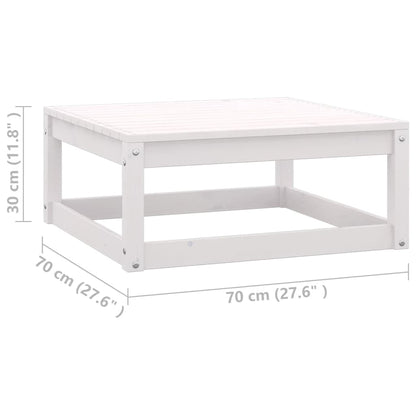 Set Divani da Giardino 5 pz con Cuscini Legno Massello Pino - homemem39