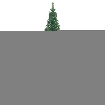 Set Albero Natale Artificiale con LED e Palline L 240 cm Verde - homemem39