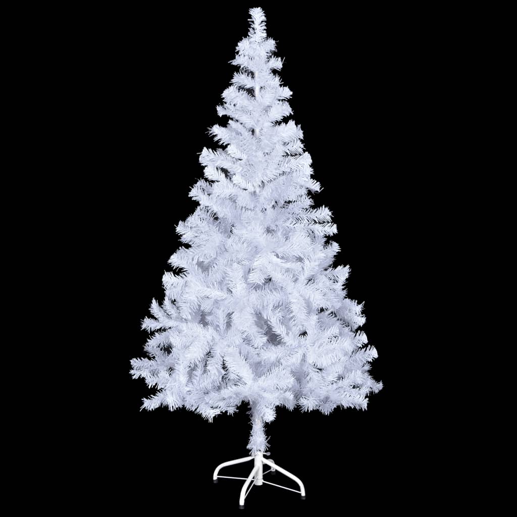 Albero di Natale Preilluminato con Palline 120 cm 230 Rami - homemem39