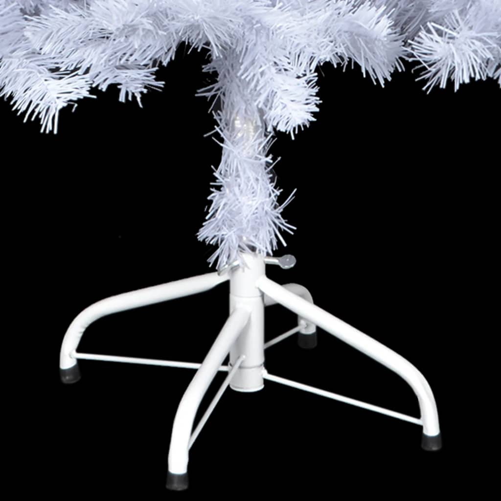 Albero di Natale Preilluminato con Palline 120 cm 230 Rami - homemem39