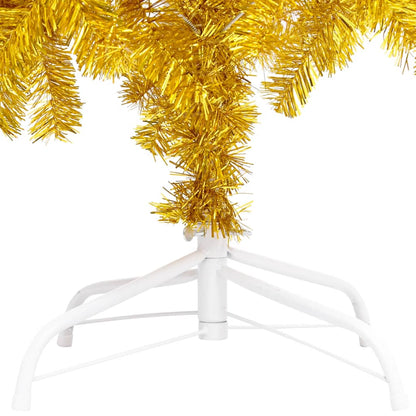 Albero di Natale Preilluminato con Palline Oro 240 cm PET - homemem39