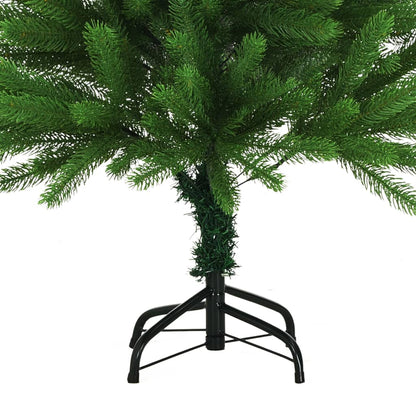 Albero di Natale Preilluminato con Palline Verde 120 cm - homemem39