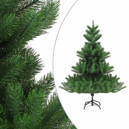 Albero Natale Artificiale Abete Nordmann LED Palline Verde150cm - homemem39