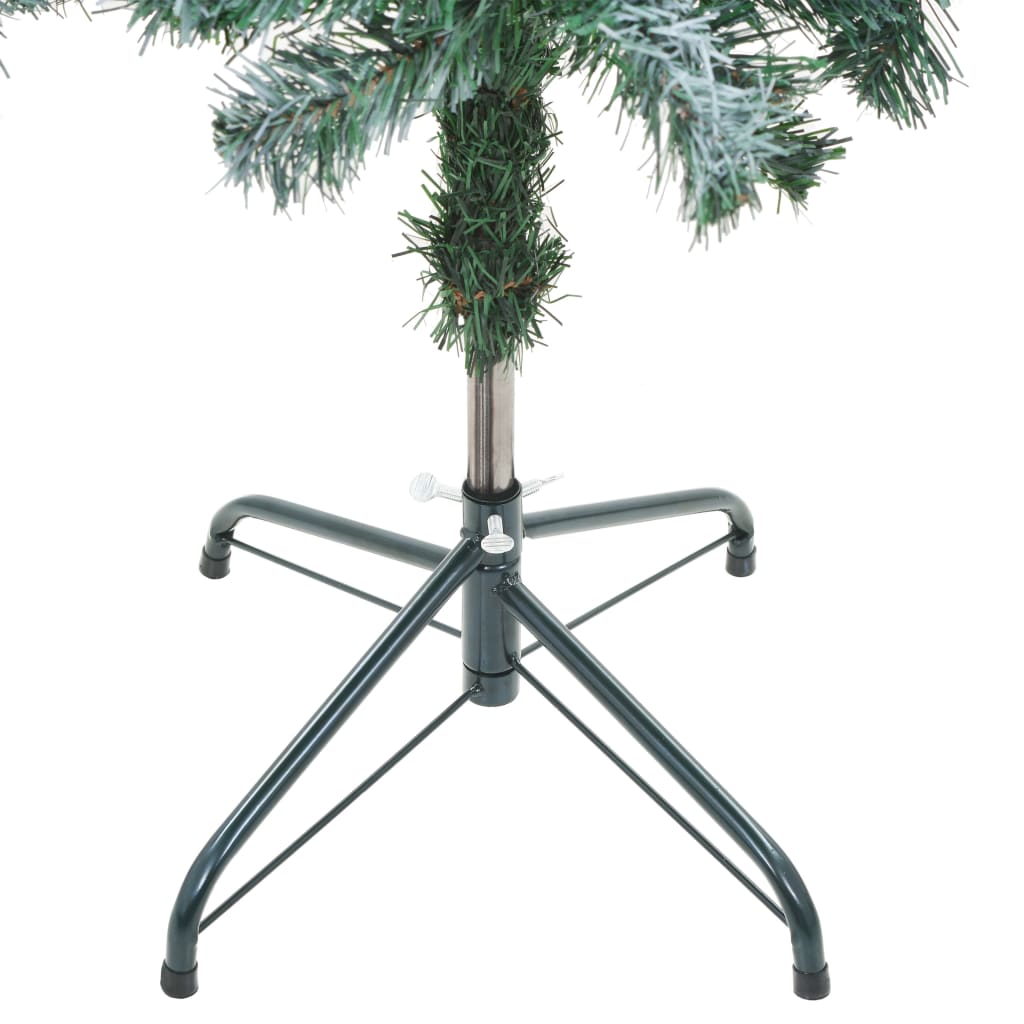 Albero di Natale Satinato Preiluminato Palline e Pigne 150 cm - homemem39