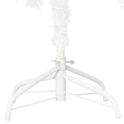 Set Albero Natale Artificiale con LED e Palline Bianco 180 cm - homemem39