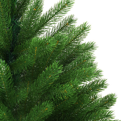Albero di Natale Preilluminato con Palline Verde 120 cm - homemem39