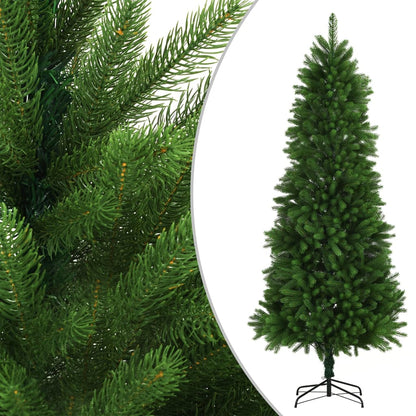 Albero di Natale Preilluminato con Palline 240 cm Verde - homemem39