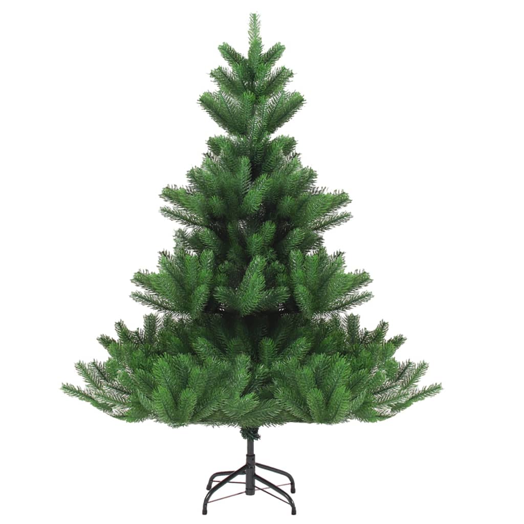 Albero Natale Artificiale Abete Nordmann LED Palline Verde120cm - homemem39