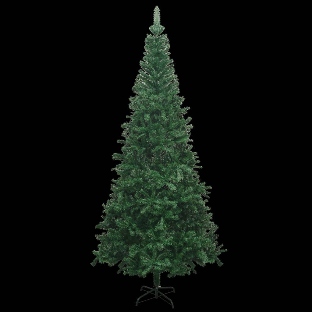 Set Albero Natale Artificiale con LED e Palline L 240 cm Verde - homemem39