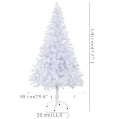 Albero di Natale Preilluminato con Palline 120 cm 230 Rami - homemem39