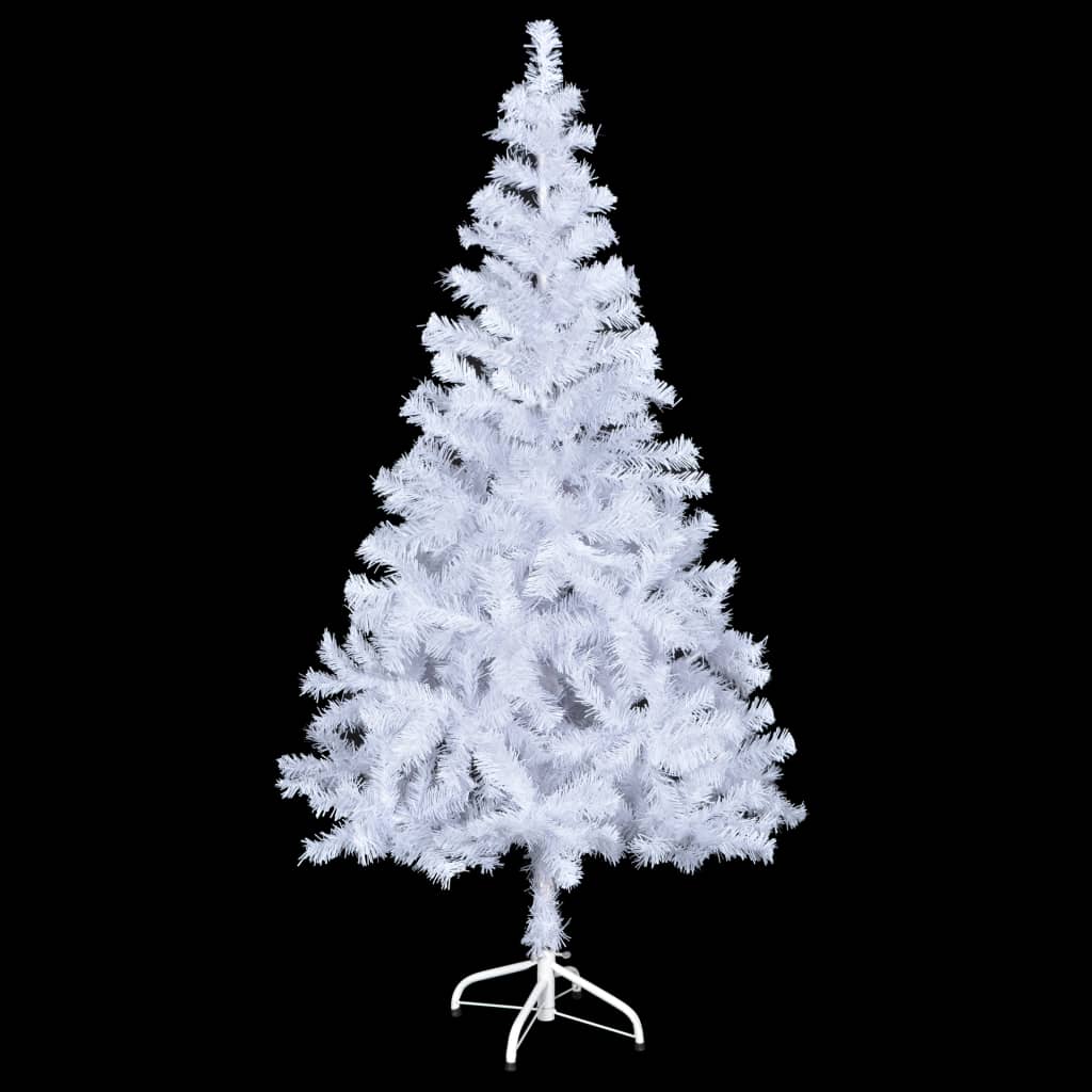 Albero di Natale Preilluminato con Palline 150 cm 380 Rami - homemem39