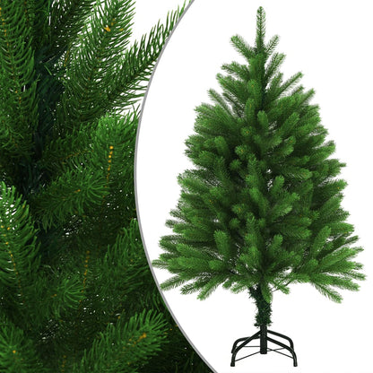 Albero di Natale Preilluminato con Palline Verde 120 cm - homemem39