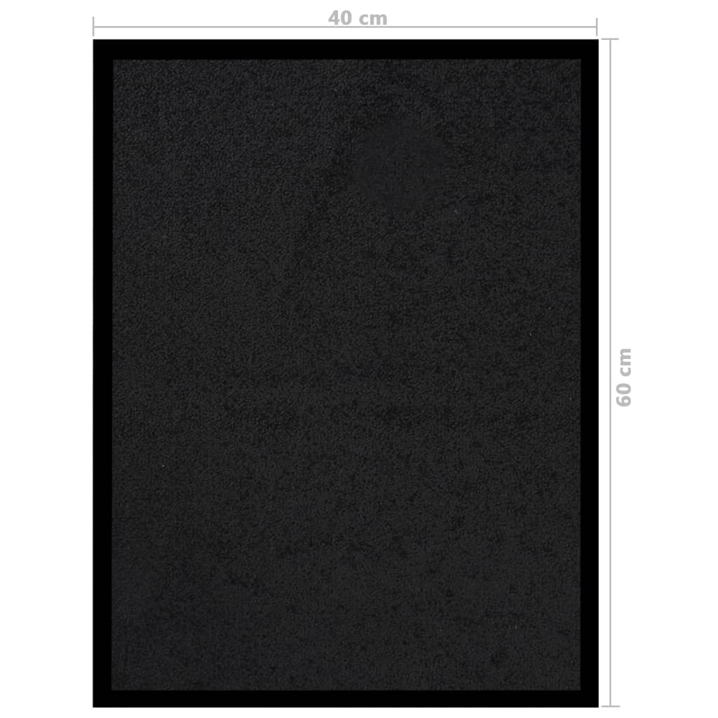 Zerbino Nero 40x60 cm - homemem39