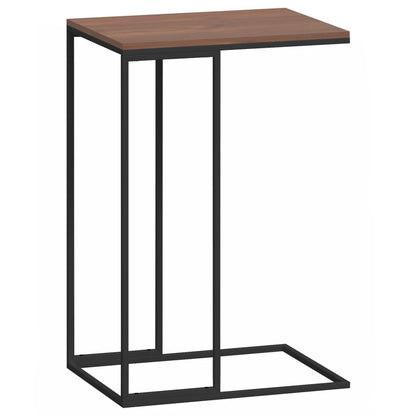 Tavolino da Salotto Nero 40x30x59 cm in Legno Multistrato - homemem39