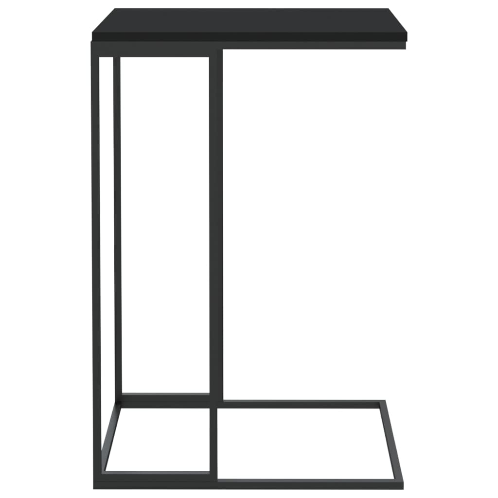 Tavolino da Salotto Nero 40x30x59 cm in Legno Multistrato - homemem39