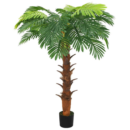 Palma Cycas Artificiale con Vaso 160 cm Verde - homemem39