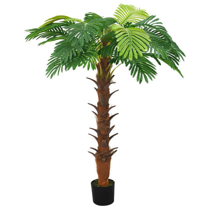 Palma Cycas Artificiale con Vaso 160 cm Verde - homemem39