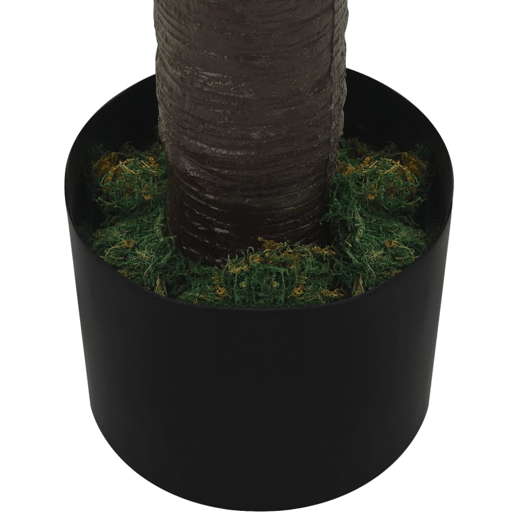 Palma Phoenix Artificiale con Vaso 190 cm Verde - homemem39