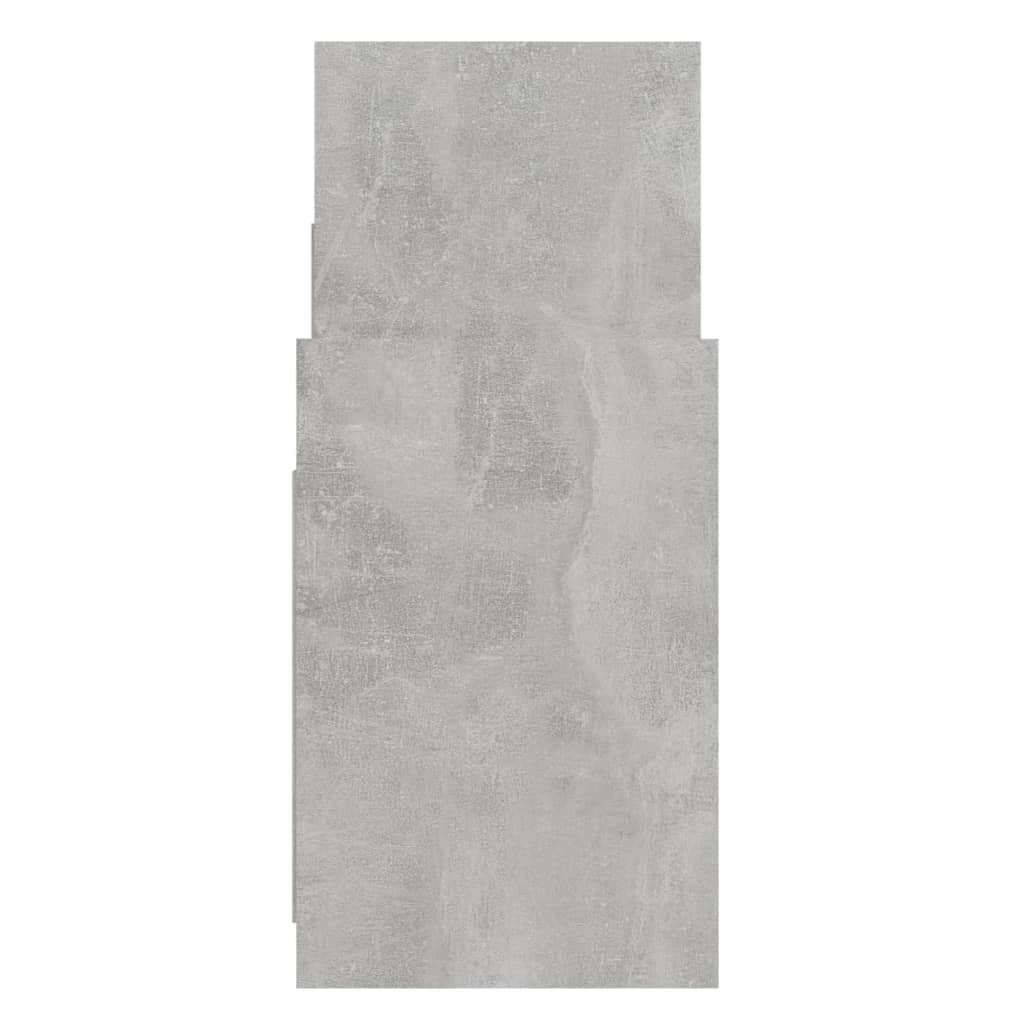 Credenza Grigio Cemento 60x26x60 cm in Truciolato - homemem39