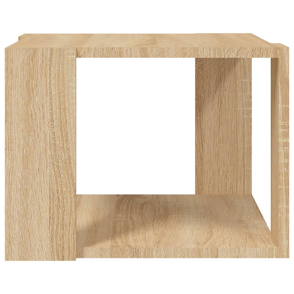 Tavolino da Salotto Rovere Sonoma 40x40x43 cm Legno Multistrato - homemem39