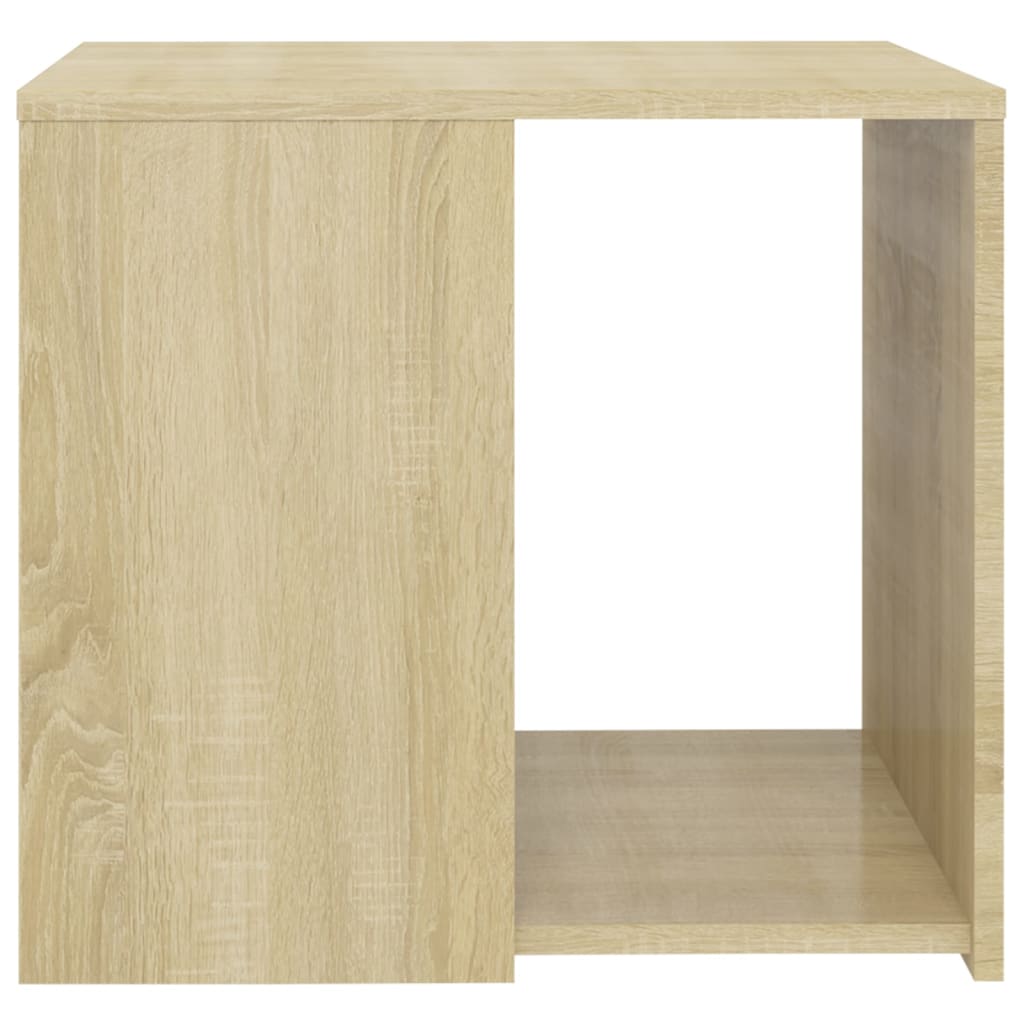 Tavolino Rovere Sonoma 50x50x45 cm in Truciolato - homemem39