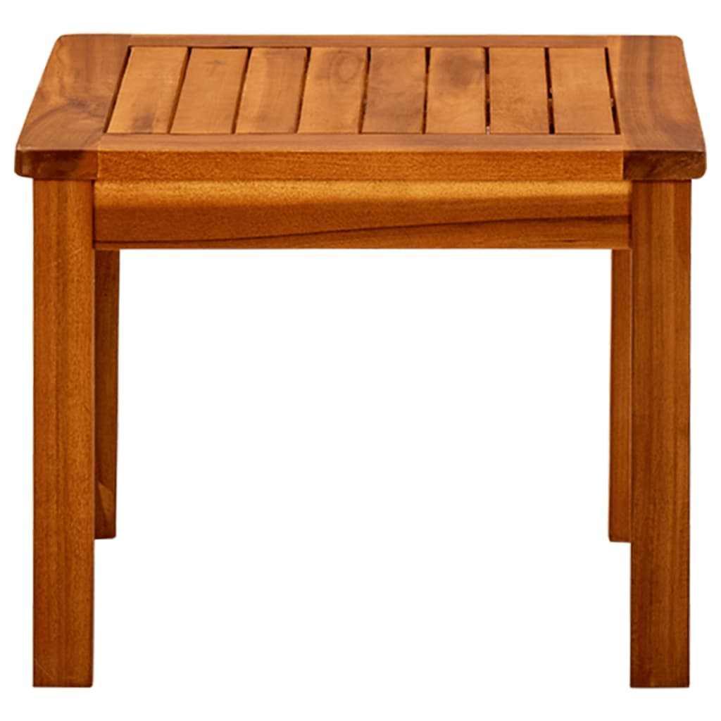 Tavolino da Giardino 45x45x36 cm in Legno Massello di Acacia - homemem39