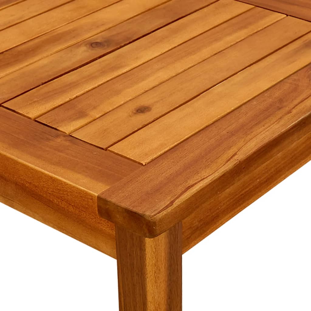 Tavolino da Giardino 45x45x36 cm in Legno Massello di Acacia - homemem39