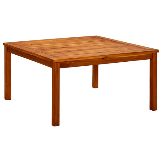 Tavolino da Giardino 85x85x45 cm in Legno Massello di Acacia - homemem39