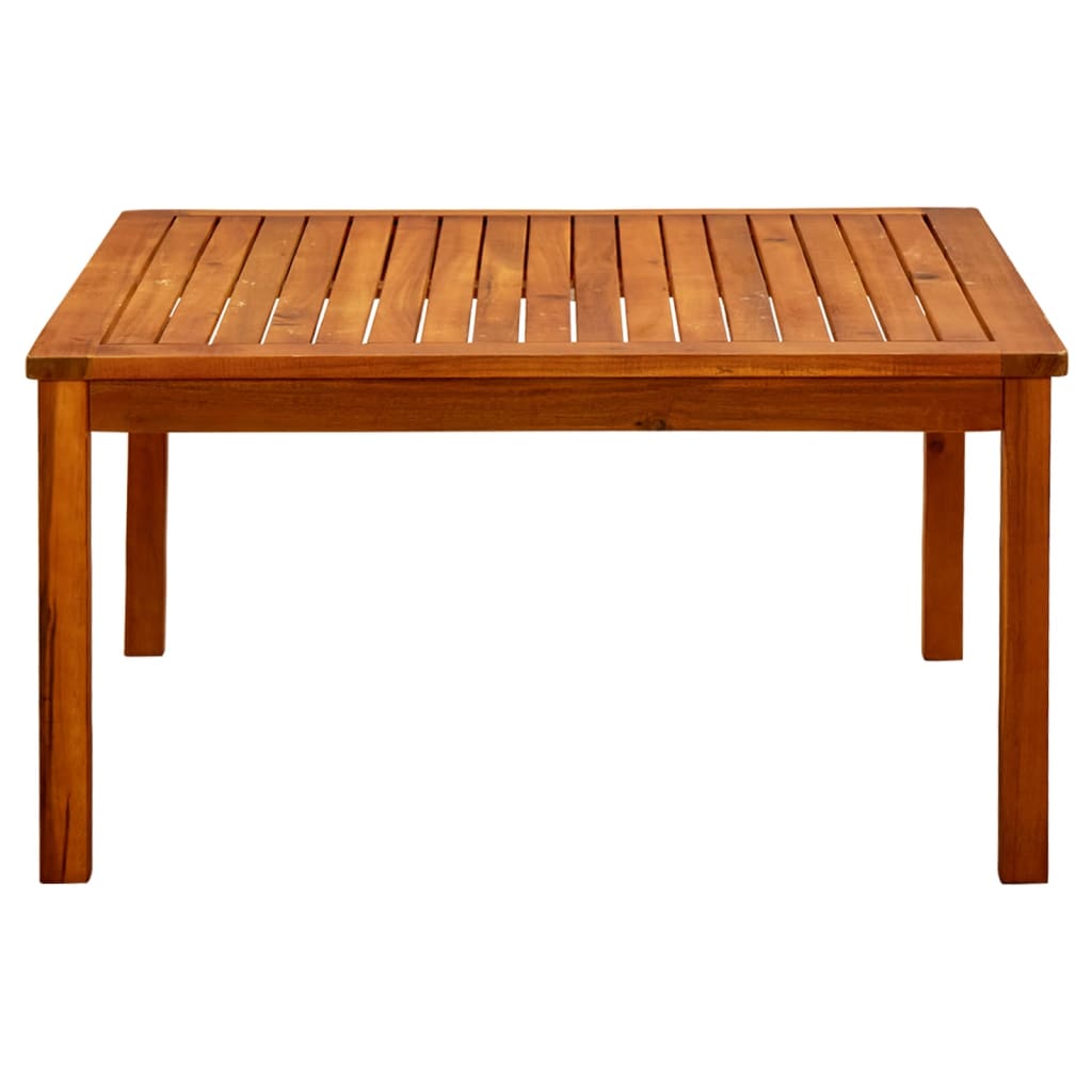 Tavolino da Giardino 85x85x45 cm in Legno Massello di Acacia - homemem39
