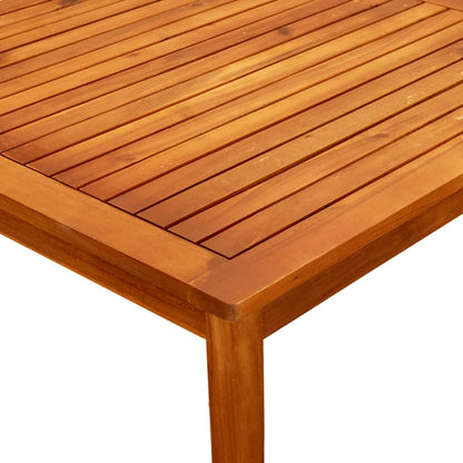 Tavolino da Giardino 85x85x45 cm in Legno Massello di Acacia - homemem39