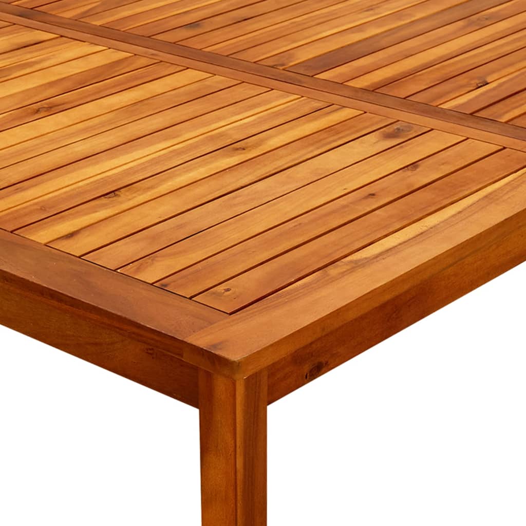 Tavolino da Giardino 110x110x45 cm in Legno Massello di Acacia - homemem39