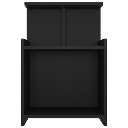 Comodini 2 pz Nero 40x35x60 cm in Truciolato - homemem39