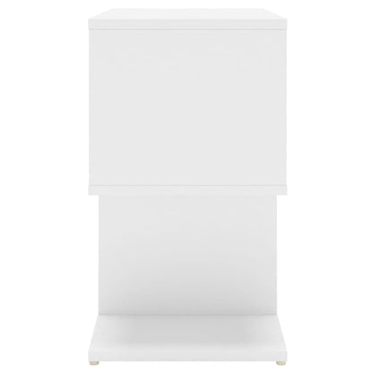 Comodini 2 pz Bianco 50x30x51,5 cm in Truciolato - homemem39