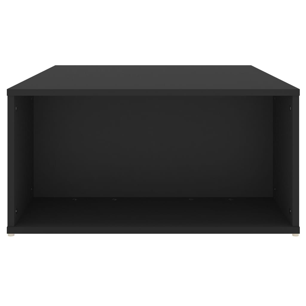 Tavolino da Salotto Nero 90x67x33 cm in Truciolato - homemem39