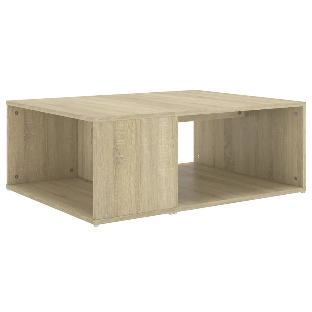 Tavolino da Salotto Rovere Sonoma 90x67x33 cm in Truciolato - homemem39