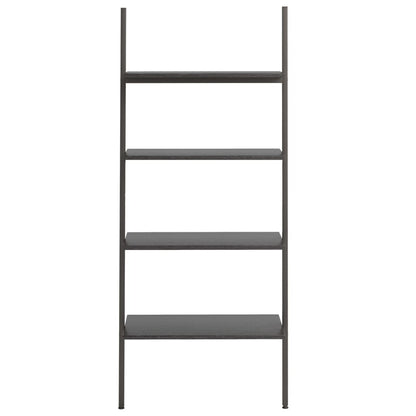 Scaffale Pendente a 4 Livelli Nero 64x34x150,5cm - homemem39