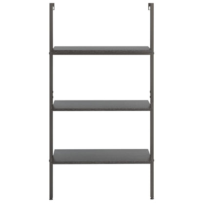 Scaffale Pendente a 3 Livelli Nero 64x35x120,5 cm - homemem39