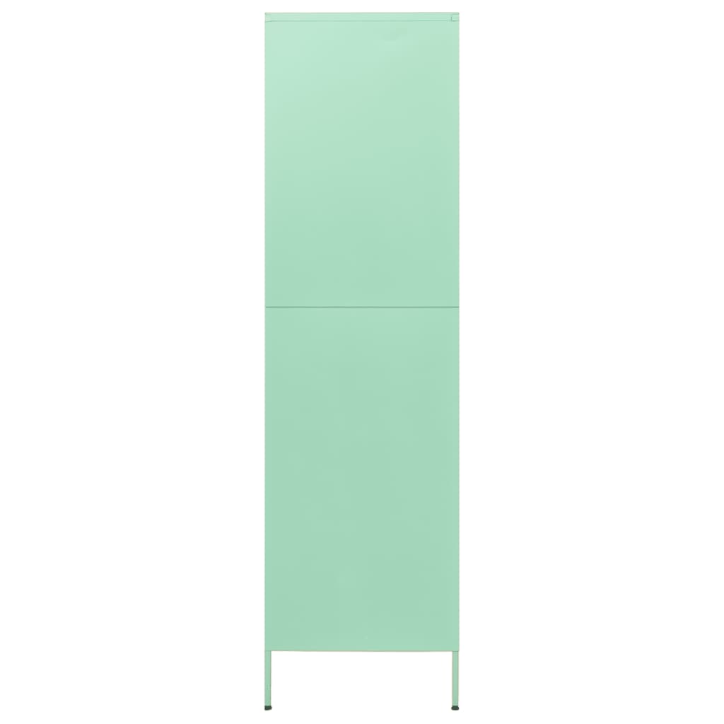 Armadio Menta 90x50x180 cm in Acciaio - homemem39