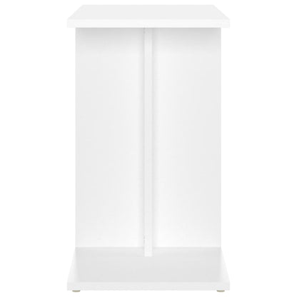 Tavolino Bianco 50x30x50 cm in Legno Multistrato - homemem39