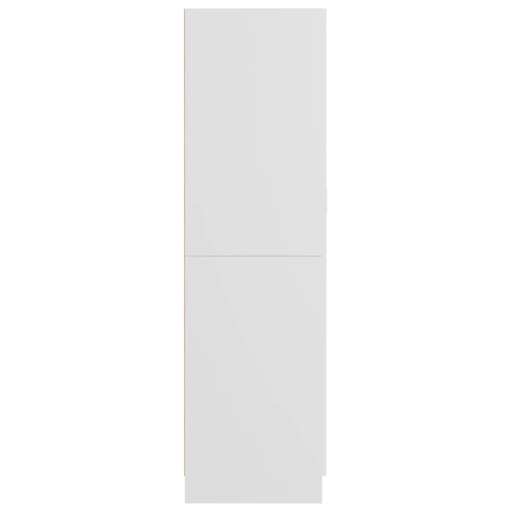 Armadio Bianco 82,5x51,5x180 cm in Legno Multistrato - homemem39