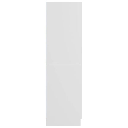 Armadio Bianco 82,5x51,5x180 cm in Legno Multistrato - homemem39