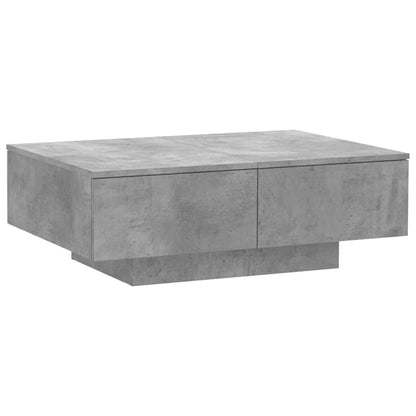 Tavolino da Salotto Grigio 90x60x31 cm in Truciolato - homemem39