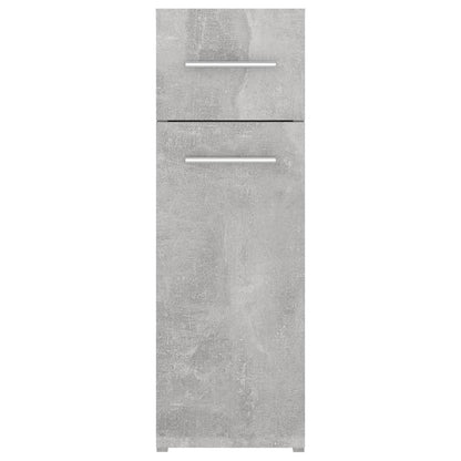 Armadietto da Farmacia Grigio Cemento 20x45,5x60 cm Truciolato - homemem39