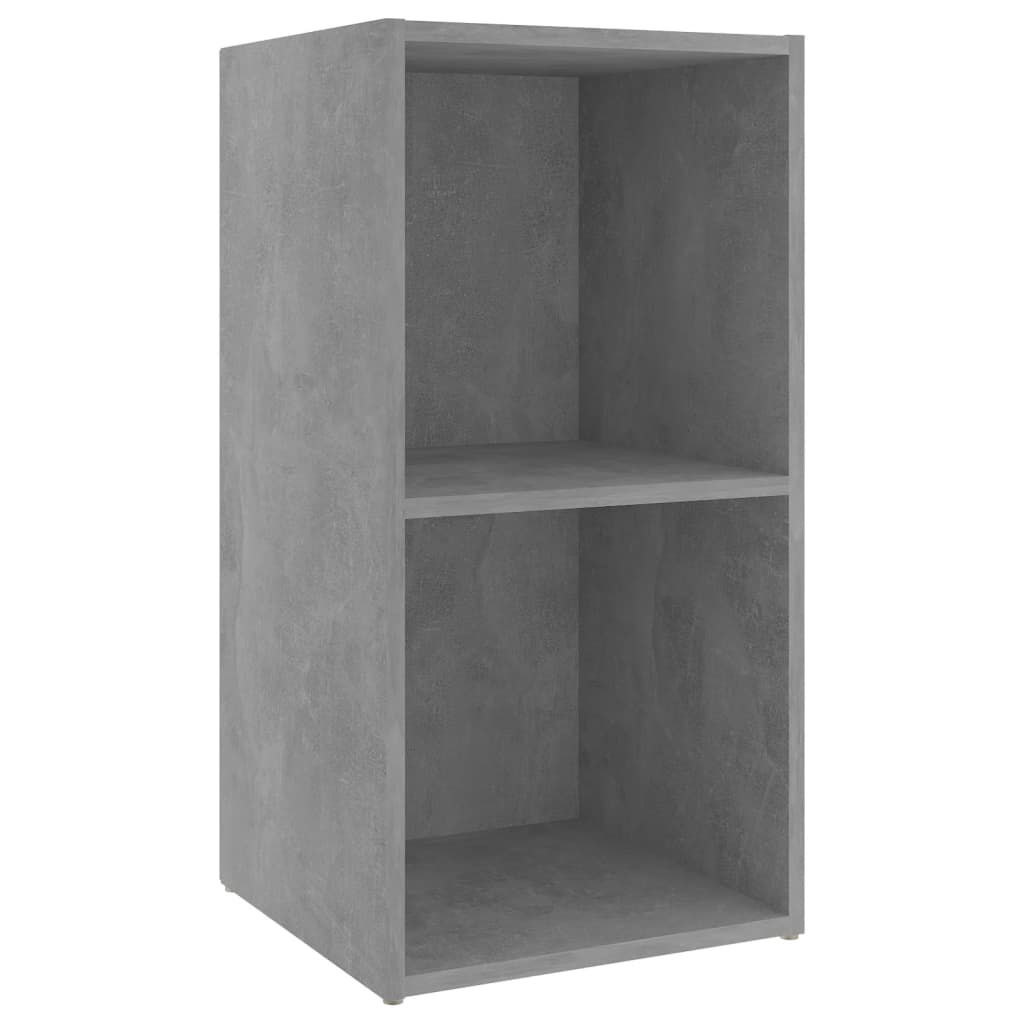 Mobili TV 2 pz Grigio Cemento 72x35x36,5 cm in Truciolato - homemem39