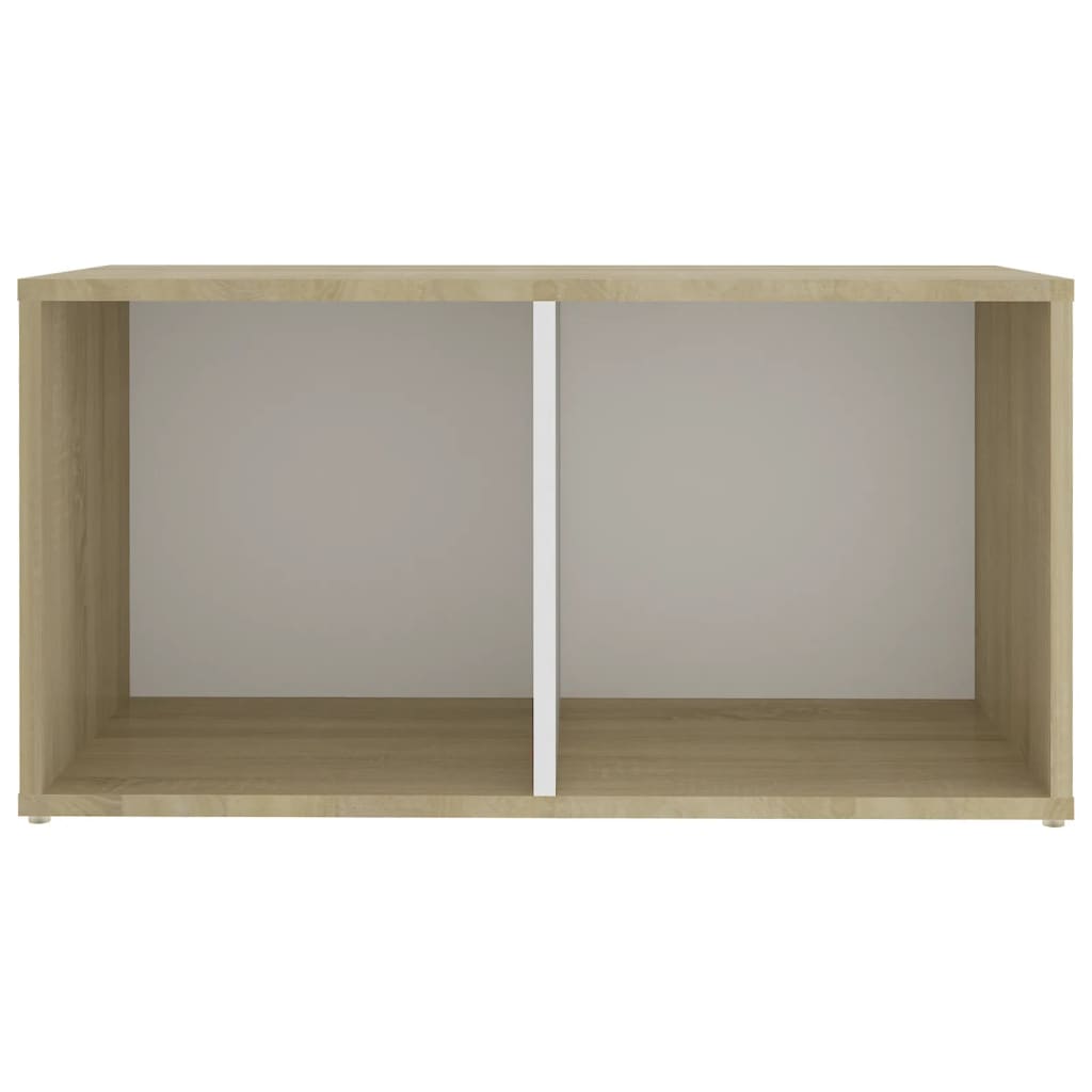 Set Mobili TV 6 pz Bianco e Rovere Sonoma in Truciolato - homemem39