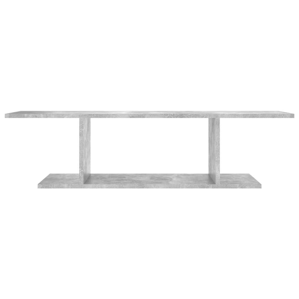 Armadietto a Parete per TV Grigio Cemento 103x30x26,5 cm - homemem39