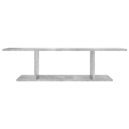 Armadietto a Parete per TV Grigio Cemento 103x30x26,5 cm - homemem39