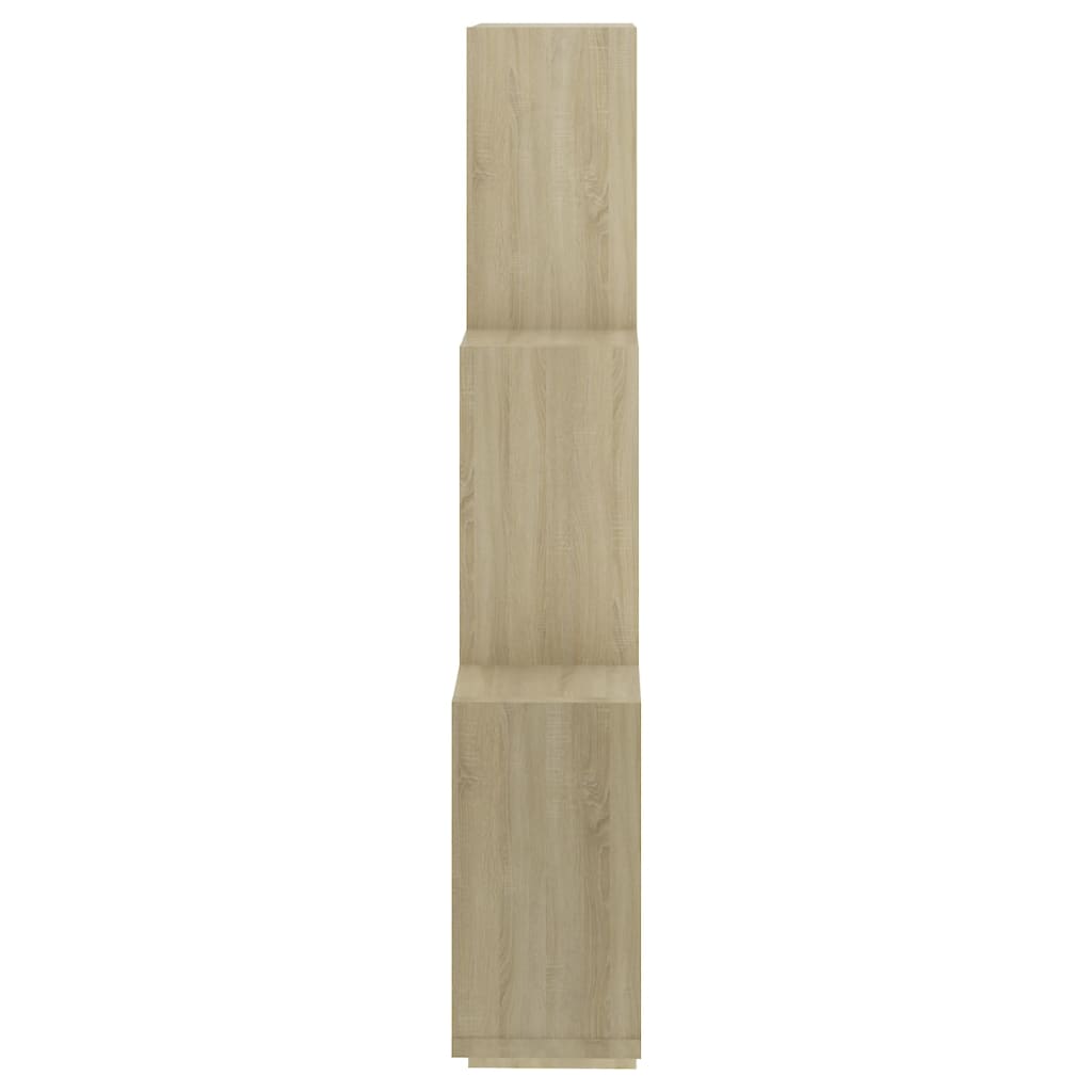 Mensola da Parete a Cubo Rovere Sonoma 78x15x93 cm Truciolato - homemem39