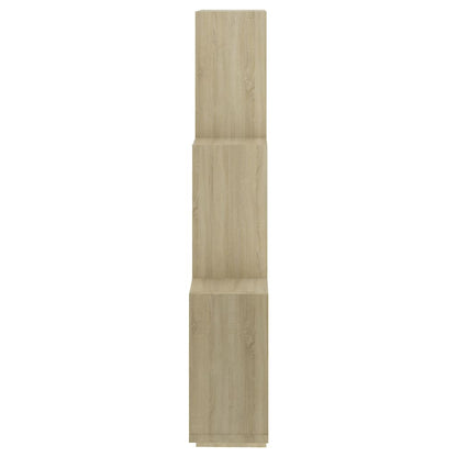 Mensola da Parete a Cubo Rovere Sonoma 78x15x93 cm Truciolato - homemem39